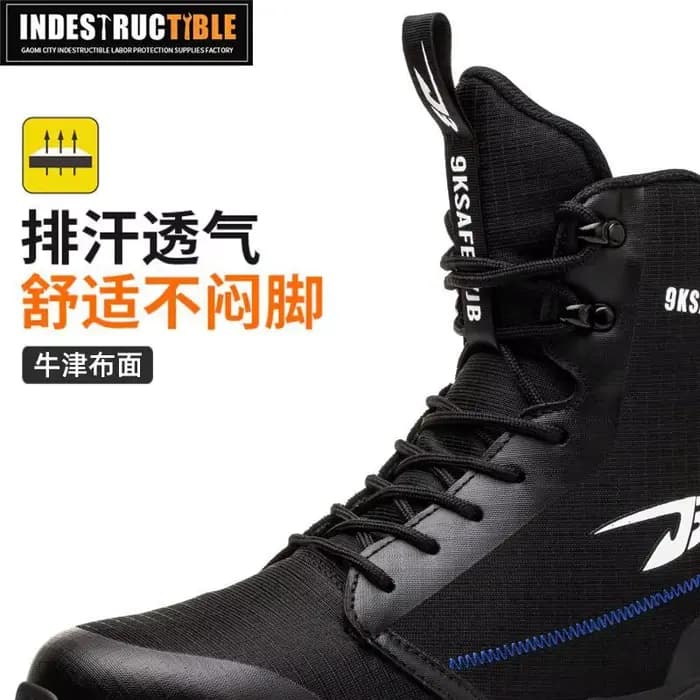 Bottes de Moto noires, chaussures d'équitation pour hommes
