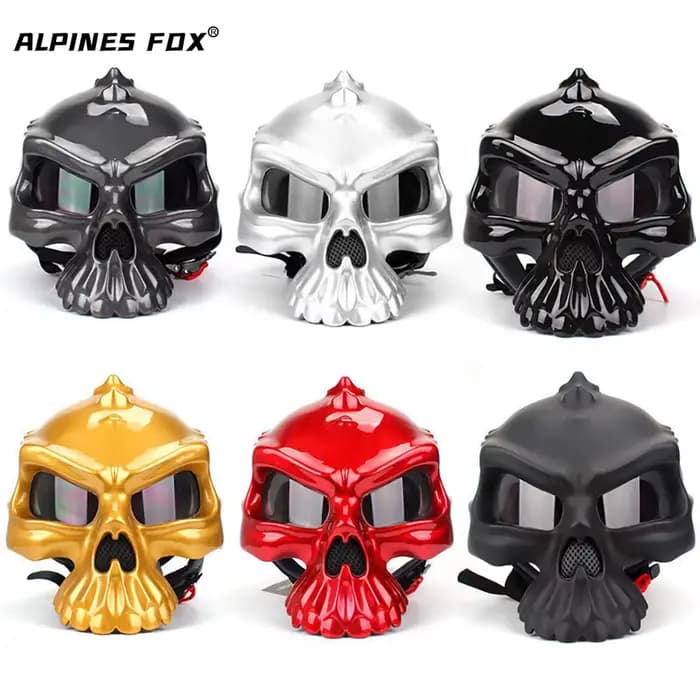 Casque de moto demi-visage pour hommes et femmes