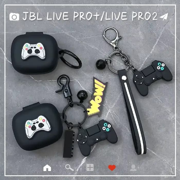 Étui pour écouteurs Bluetooth JBL Live Pro 2 TWS, en Silicone, design de dessin animé, étui pour écouteurs JBL Live Pro Plus W300