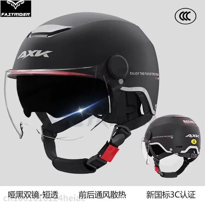 Casque de moto électrique pour homme et femme