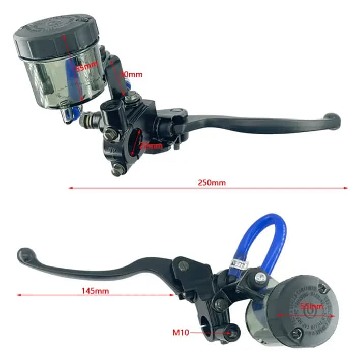 Foy-Leviers de Frein et d'Embrayage pour Moto Yamaha LC150