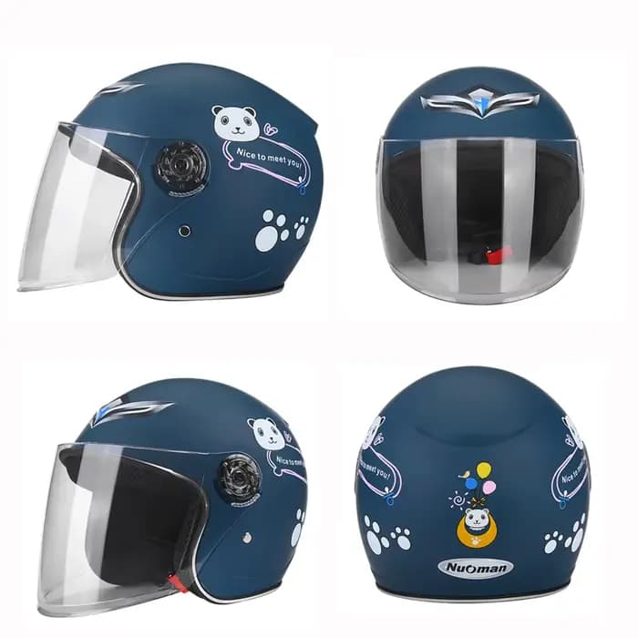 Nouveau casque Anti-chute quatre saisons Protection de sécurité enfant moto enfants