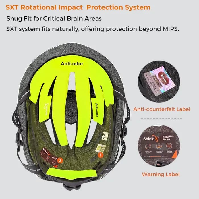 Casque de vélo de route MOON MTB SXT-X Protection Léger Casque de vélo de montagne pour hommes femmes Ventilation réglable Sport de plein air