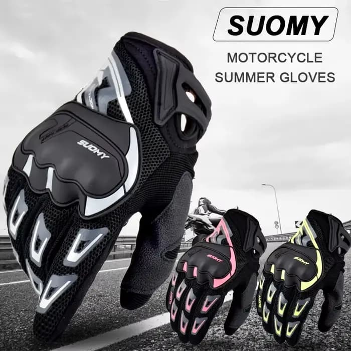 Suomy gants de Moto été maille respirant