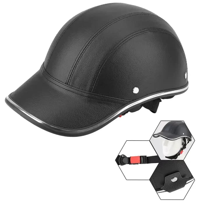 Casque de sécurité de style casquette de baseball pour scooter