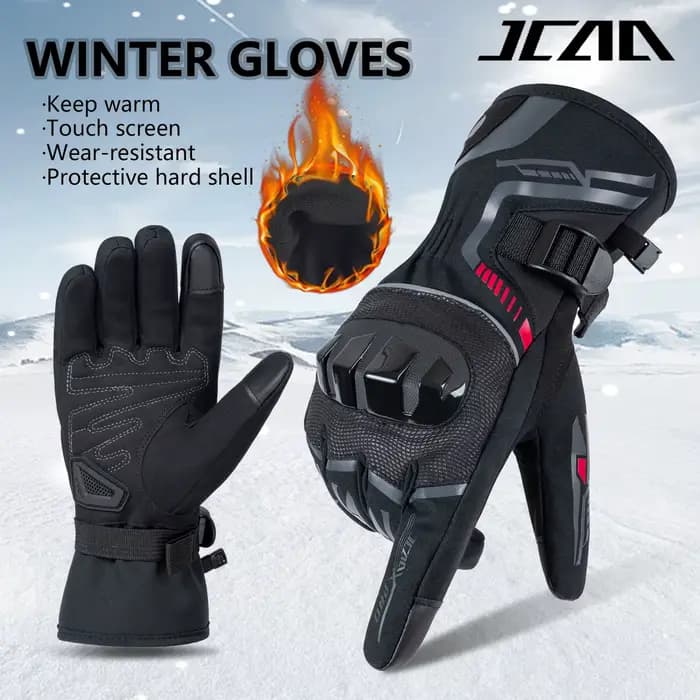 Gants de moto d'hiver pour hommes et femmes