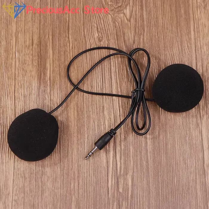 Intercom Bluetooth pour casque de moto Cardo avec micro filaire souple et haut-parleur 3