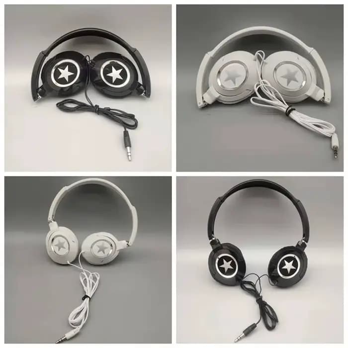 Casque filaire flexible HiFi Sound Music, casque pliable, casque supra-auriculaire réglable, suppression du bruit