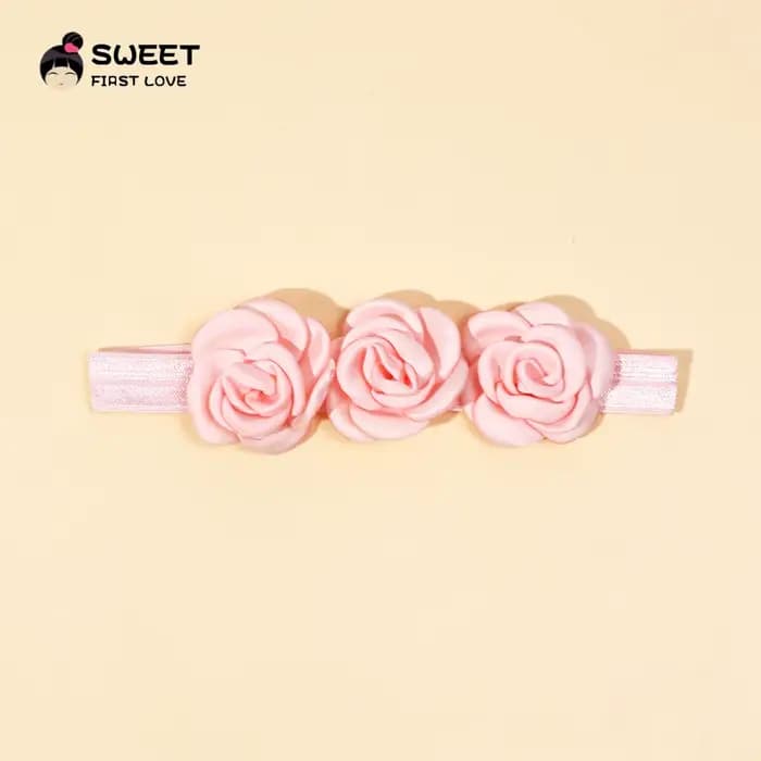 Bandeau artificiel astique en Mousseline de Soie Solide pour Bébé, Accessoire de Princesse pour Nouveau-né, Fille et Garçon