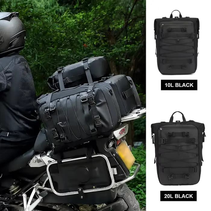 Pack de bagages pour moto