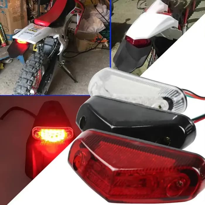Feu arrière de Moto 12V