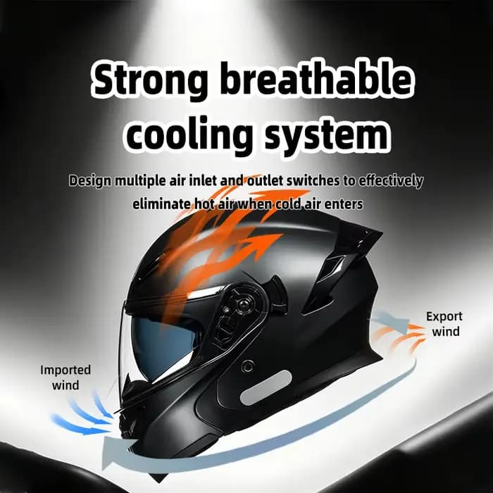 Casque de moto électrique allemand 506 Zidan avec design unisexe