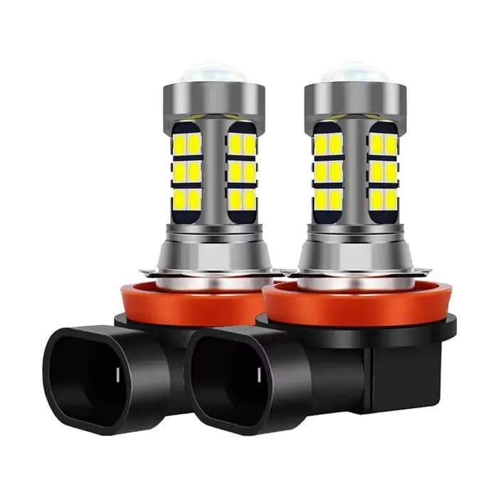 2 ampoules antibrouillard avant LED, accessoires pour Fiat 500 500C 500L 500X 2007-2018 2007 2008 2009 2010 2011 2012 2013 2014 2015 2016