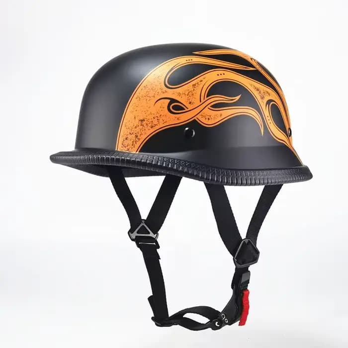 Casque certifié DOT, casque de moto vintage