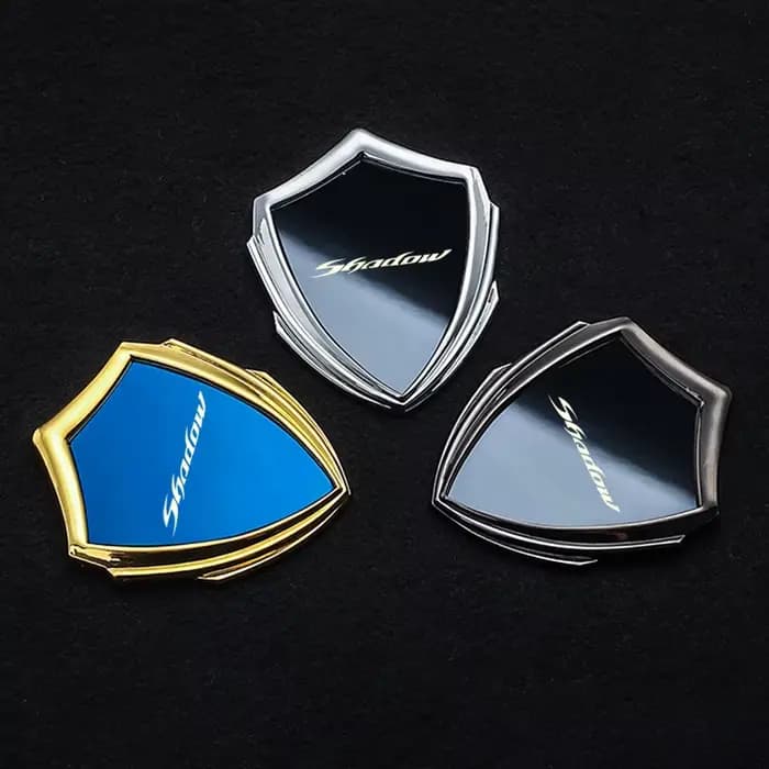 Accessoires de moto accessoires métalliques 3D autocollants de moto pour honda Shadow