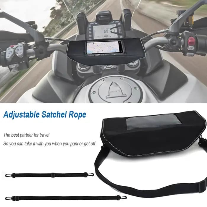 Sac à outils pour accessoires de moto Hunter 350 hunter350 hunter 350, étanche et anti-poussière, sac de guidon de voyage pratique