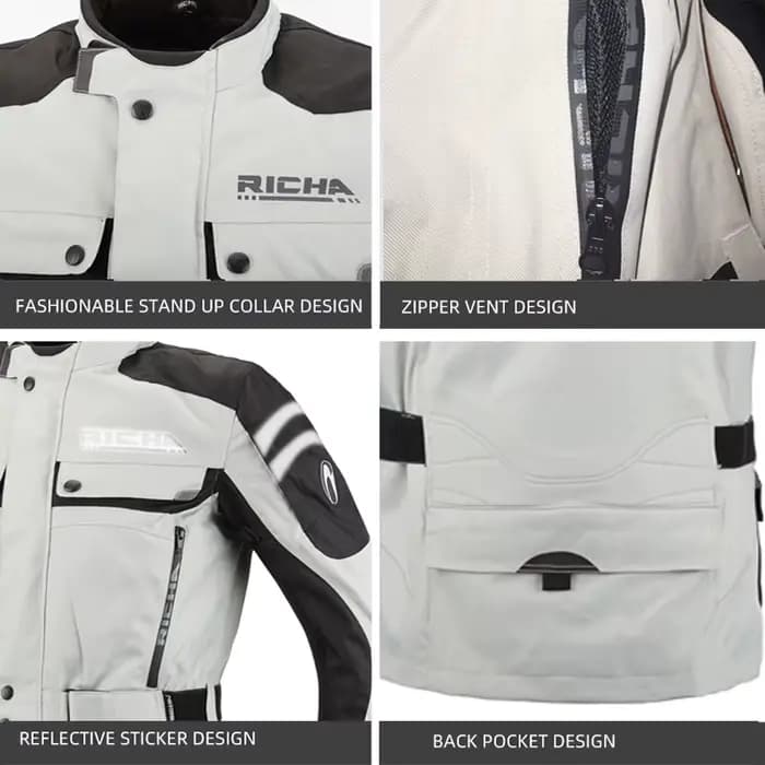 Parade HA-Veste et Pantalon de Moto pour Homme et Femme