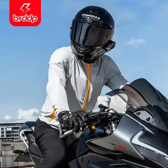 Combinaison de moto de course avec protections CE2