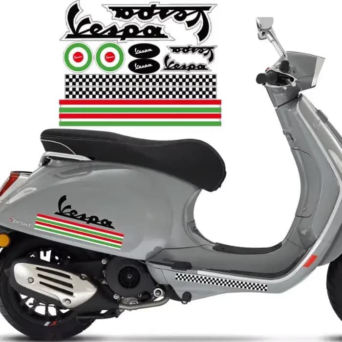 Autocollant réfléchissant pour décoration de casque et carrosserie de moto
