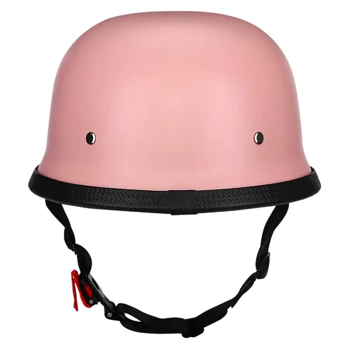 Demi-casque de Moto en cuir allemand
