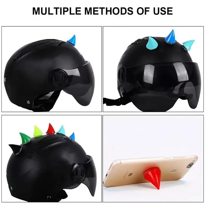 Décoration de casque de moto tout-terrain