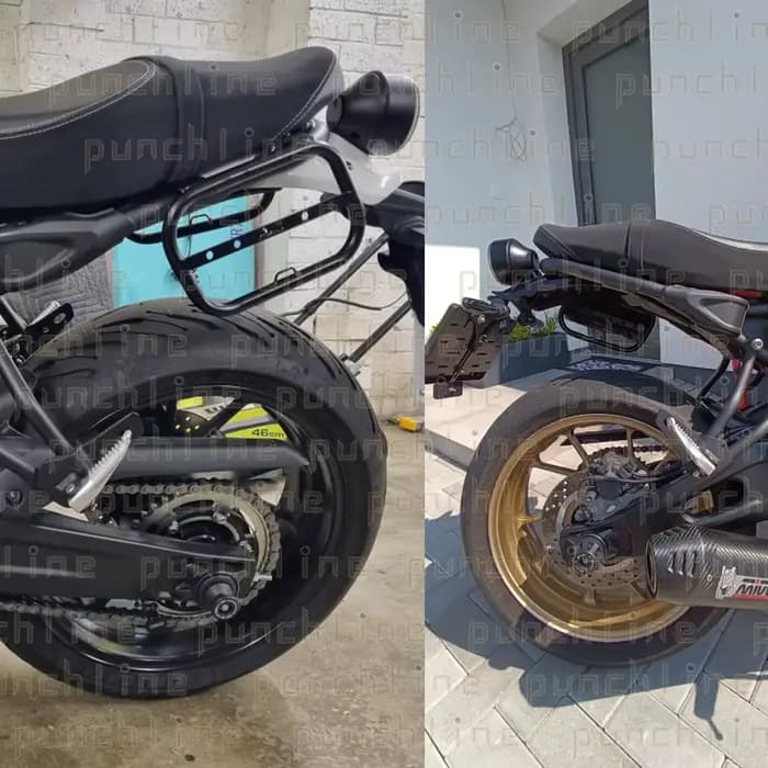 Support de sac latéral gauche pour XSR 700 XTtribute 2017 – 2024