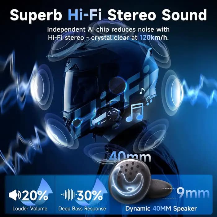 Moman – interphone de moto H2S