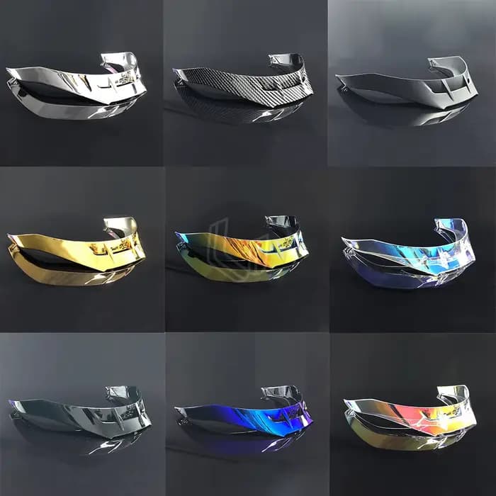 Accessoires de casque de moto intégraux