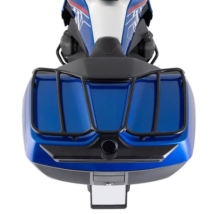 Accessoires moto pour BMW R1300RT 2025 – Porte-bagages arrière noir pour Top Case / Tour Pack