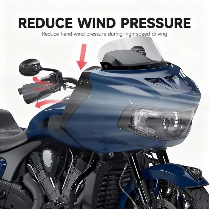 2018-2025 nouveau pour chef indien Challenger chef poursuite moto accessoires protège-mains protecteur main bouclier couverture Kits