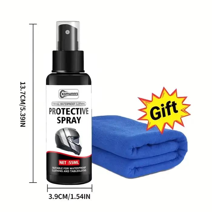 Spray antibuée pour casque de moto et voiture : nano-revêtement durable