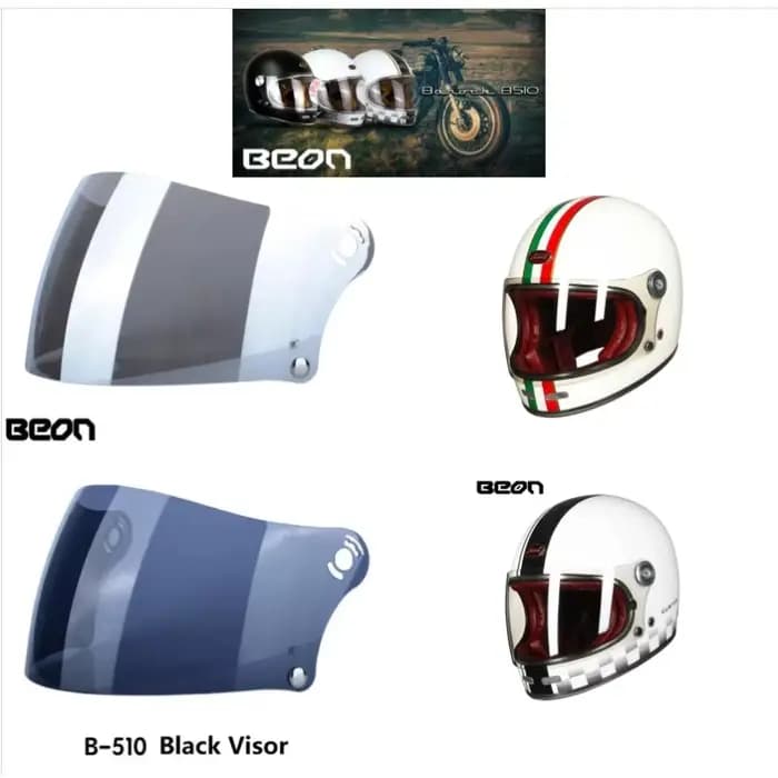 Visière de casque moto BEON B510