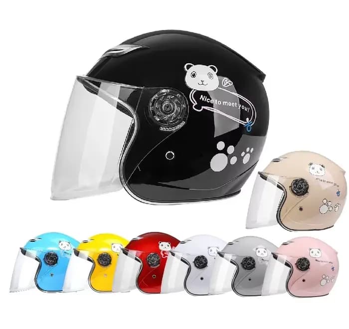 Nouveau casque Anti-chute quatre saisons Protection de sécurité enfant moto enfants