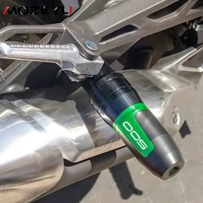 Accessoires de moto pour Kawasaki Z500 Ninja 500 Z 500 Ninja500 SE ABS 2026-2024 : Sliders d'échappement