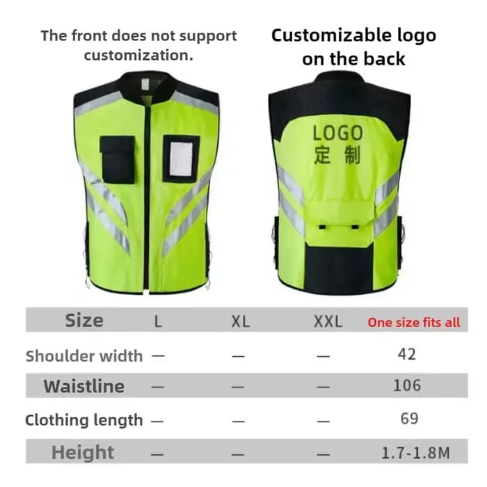 Combinaison de sécurité pour moto