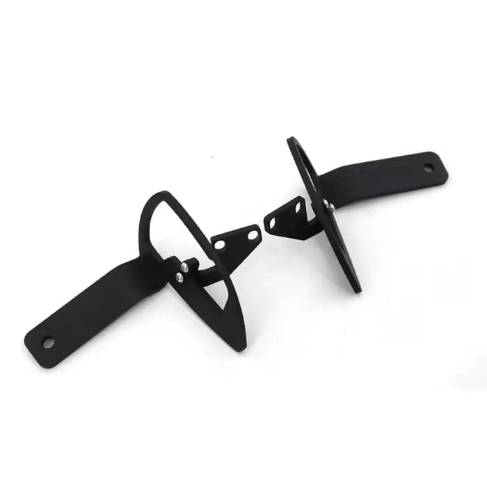 Support de fixation en aluminium pour éclairage auxiliaire de moto