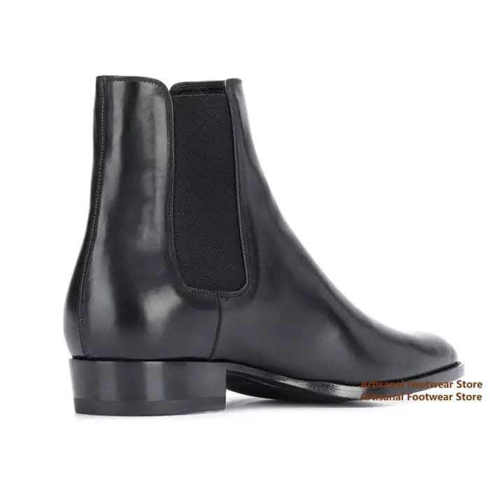 Bottes Chelsea à bande élastique pour hommes