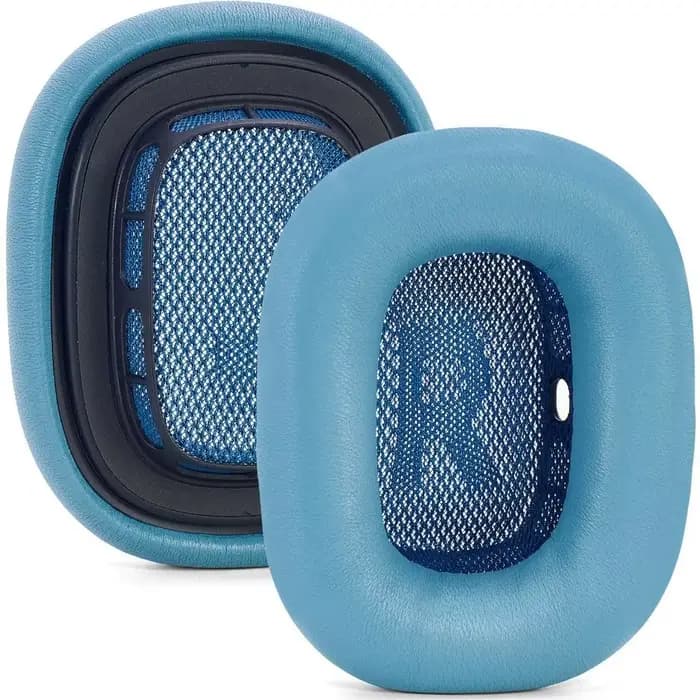 1 paire de coussinets d'oreille de remplacement pour écouteurs, éponge antibruit en mousse, protège-oreilles en peau d'agneau pour Apple Airpods Max Gen 1 2