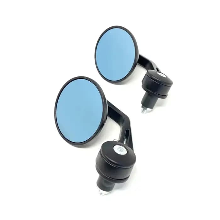 Accessoires de moto, rétroviseurs ronds de 7/8 pouces pour Cafe Racer