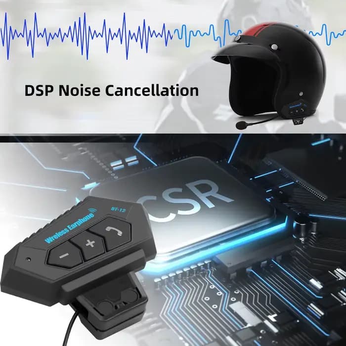Casque de moto casque Bluetooth sans fil casque moteur casque vélo écouteur stéréo mains libres Kit d'appel livraison