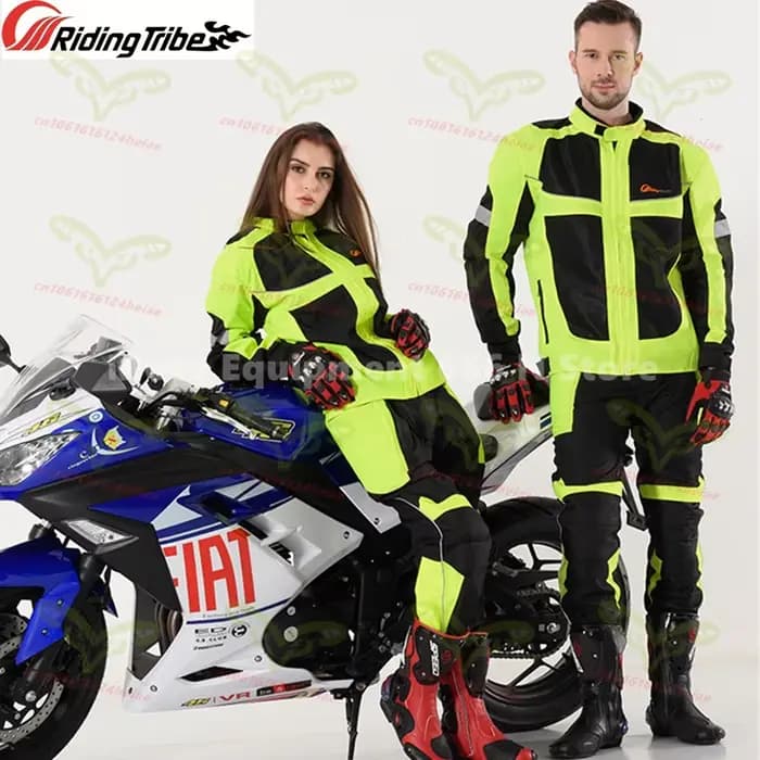 Veste de moto respirante d'été pour hommes et femmes