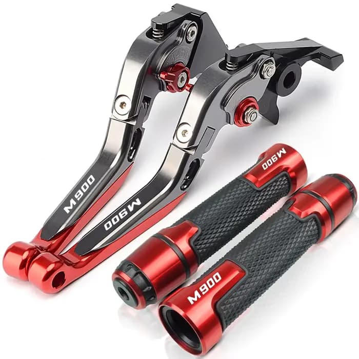 Pour DUCATI M900 900 Monster M 900 900Monster 2000 accessoires de moto levier d'embrayage de frein en aluminium poignées de guidon extrémités