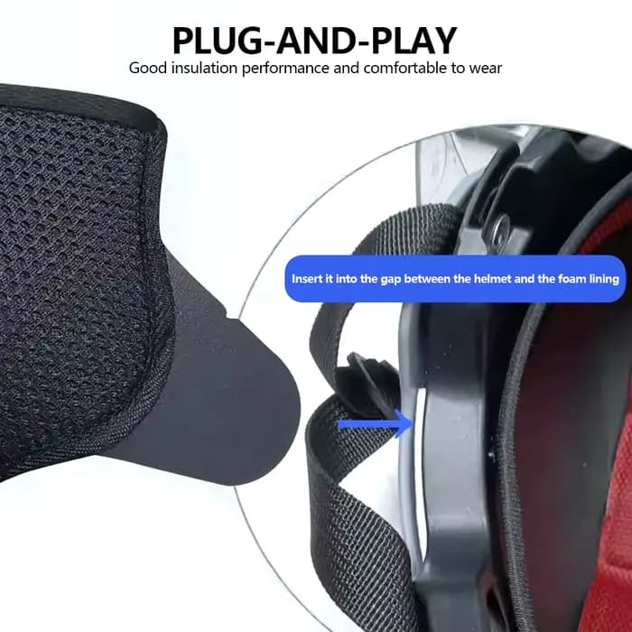 Couvre-oreilles universels détachables pour casque