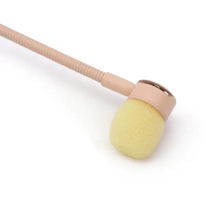 Parfait pour le concert chant! ! Microphone à casque verrouillable de 3,5 mm, micro à condensateur unidirectionnel pour sac de corps sans fil Sennheiser