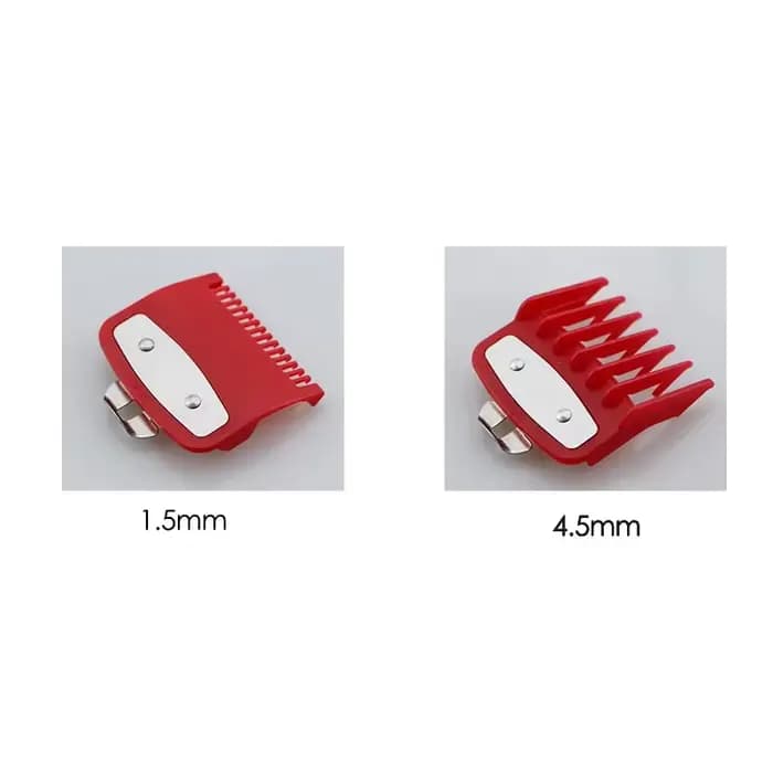 Ensemble de 2 pièces d'accessoires pour tondeuse à cheveux, peigne limité, protection pour tondeuse à cheveux, tondeuse à cheveux professionnelle, accessoires pour tondeuse à cheveux spécialement conç