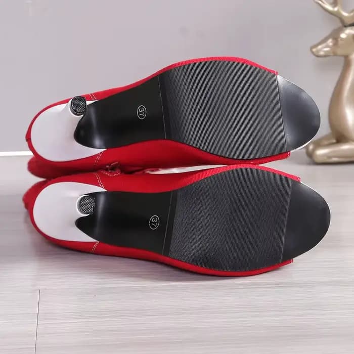 Femmes à lacets mode haute qualité bottes été femmes sandales mode Sexy talons hauts bout ouvert confort chaussures de danse intérieure