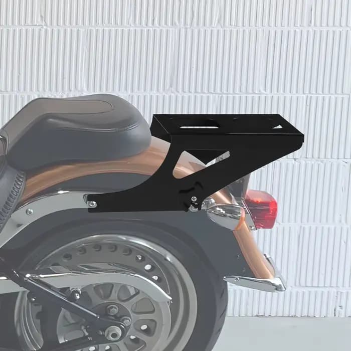 Support de fixation sur le coffre pour moto Harley Softail Fat Boy FLSTF FLSTFB 2008-2017
