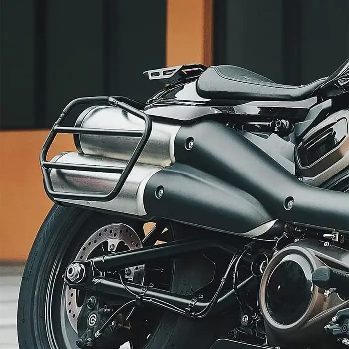 Kit de support de sacoches de dégager de moto