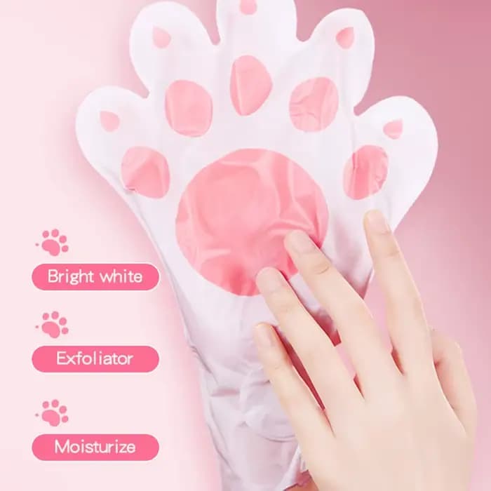 Masque pour les mains nourrissant au lait de chèvre, 5 paires, hydratant, raffermissant, éclaircissant, gants pour les mains, produits de soins pour la peau