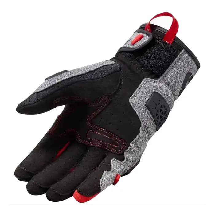Gants de moto Mangrove en maille textile et cuir véritable